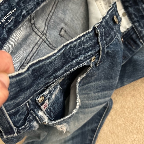 AG Men’s Matchbox Slim Straight Selvedge Jeans in 17 Years Psych Wash - Picture 11 of 11